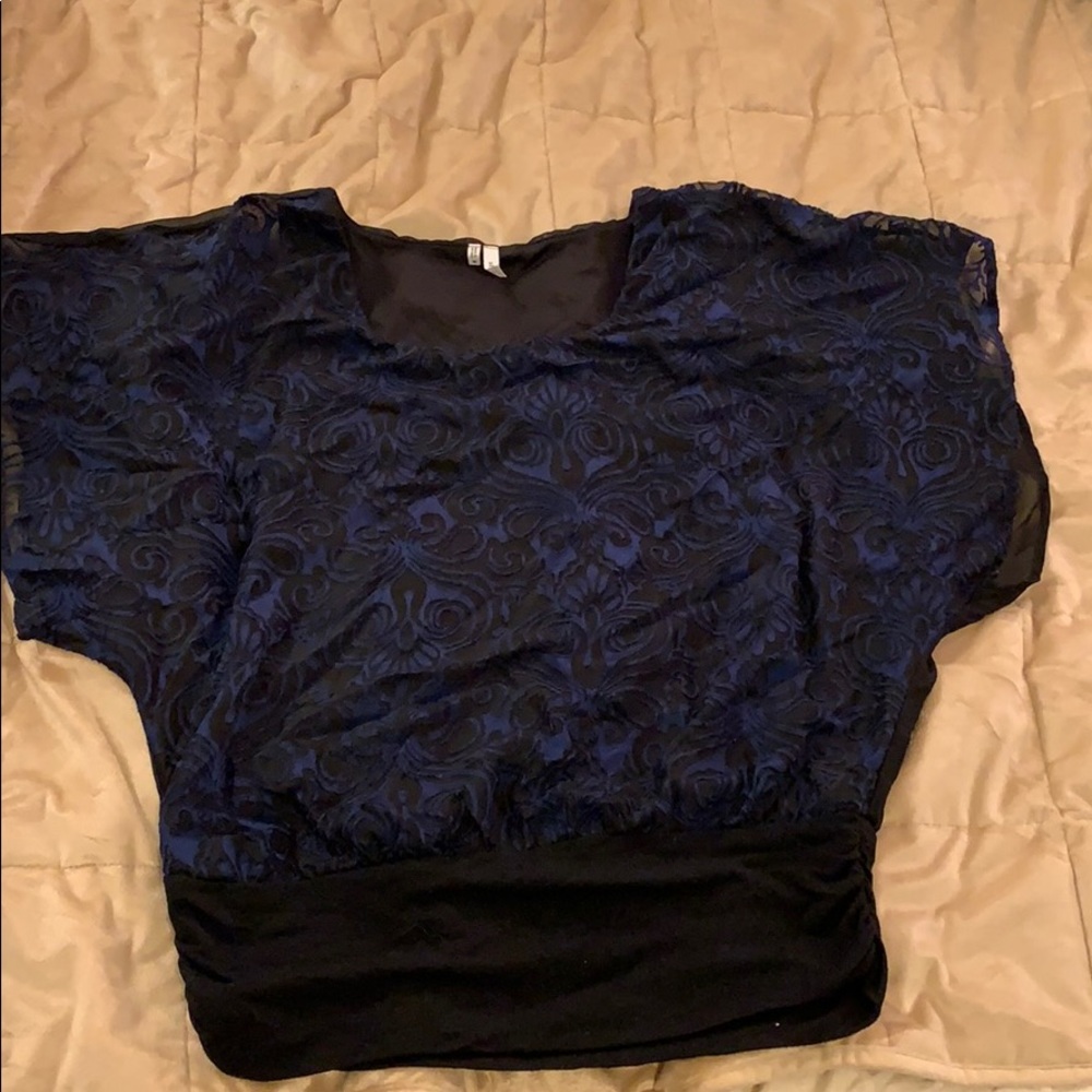 Cute see through blouse